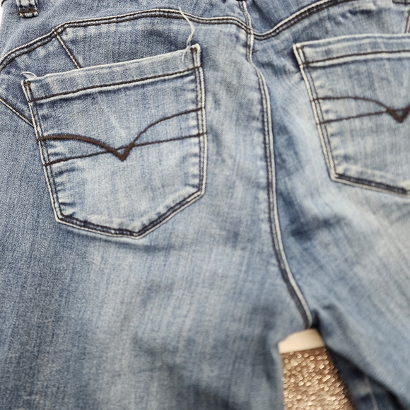 Womens 11 Just Jeans Fit Enhancer Blue Straight Leg Jeans - Picture 13 of 16